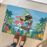 Tanzania Christmas Rubber Doormat Heri ya Krismasi - Wonder Print Shop