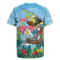 Tanzania Christmas Rugby Jersey Heri ya Krismasi - Wonder Print Shop
