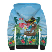Tanzania Christmas Sherpa Hoodie Heri ya Krismasi - Wonder Print Shop