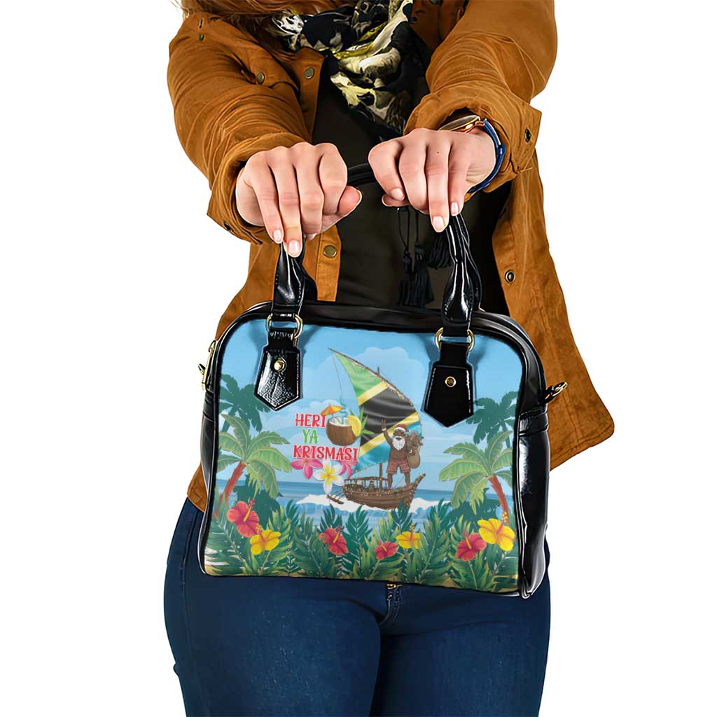 Tanzania Christmas Shoulder Handbag Heri ya Krismasi - Wonder Print Shop