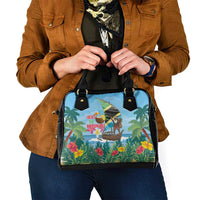 Tanzania Christmas Shoulder Handbag Heri ya Krismasi - Wonder Print Shop