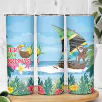 Tanzania Christmas Skinny Tumbler Heri ya Krismasi - Wonder Print Shop