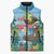 Tanzania Christmas Sleeveless Puffer Jacket Heri ya Krismasi - Wonder Print Shop
