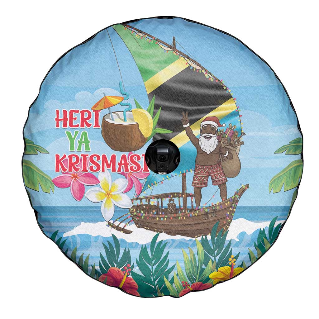 Tanzania Christmas Spare Tire Cover Heri ya Krismasi - Wonder Print Shop