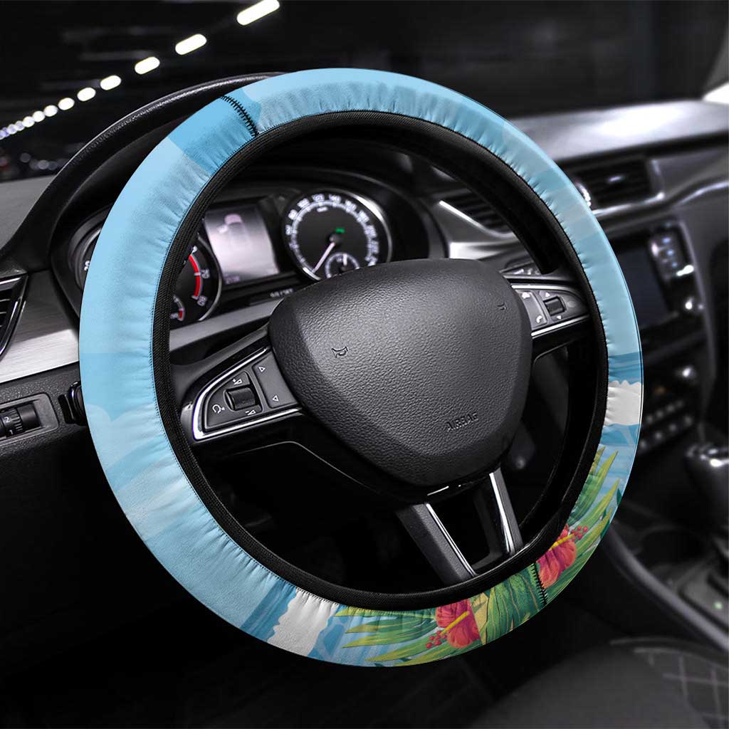 Tanzania Christmas Steering Wheel Cover Heri ya Krismasi - Wonder Print Shop