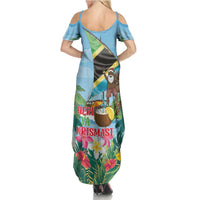 Tanzania Christmas Summer Maxi Dress Heri ya Krismasi - Wonder Print Shop