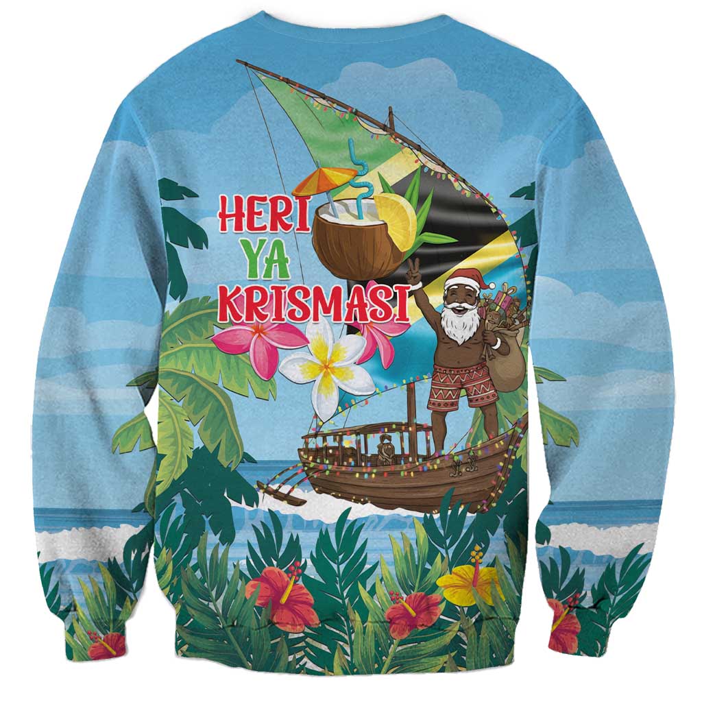 Tanzania Christmas Sweatshirt Heri ya Krismasi - Wonder Print Shop