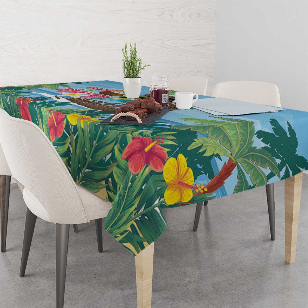 Tanzania Christmas Tablecloth Heri ya Krismasi - Wonder Print Shop