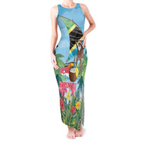 Tanzania Christmas Tank Maxi Dress Heri ya Krismasi - Wonder Print Shop