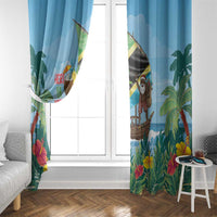 Tanzania Christmas Window Curtain Heri ya Krismasi - Wonder Print Shop