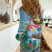 Tanzania Christmas Women Casual Shirt Heri ya Krismasi - Wonder Print Shop