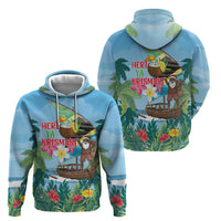 Tanzania Christmas Zip Hoodie Heri ya Krismasi - Wonder Print Shop