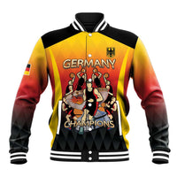 Custom Germany Basketball Baseball Jacket European Champions 2025 - Wonder Print Shop