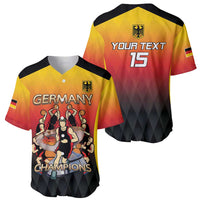 Custom Germany Basketball Baseball Jersey European Champions 2025 - Wonder Print Shop