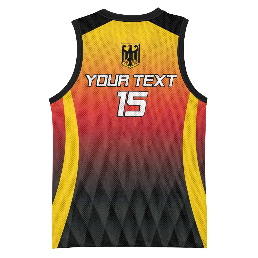 Custom Germany Basketball Basketball Jersey European Champions 2025 - Wonder Print Shop