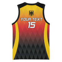 Custom Germany Basketball Basketball Jersey European Champions 2025 - Wonder Print Shop