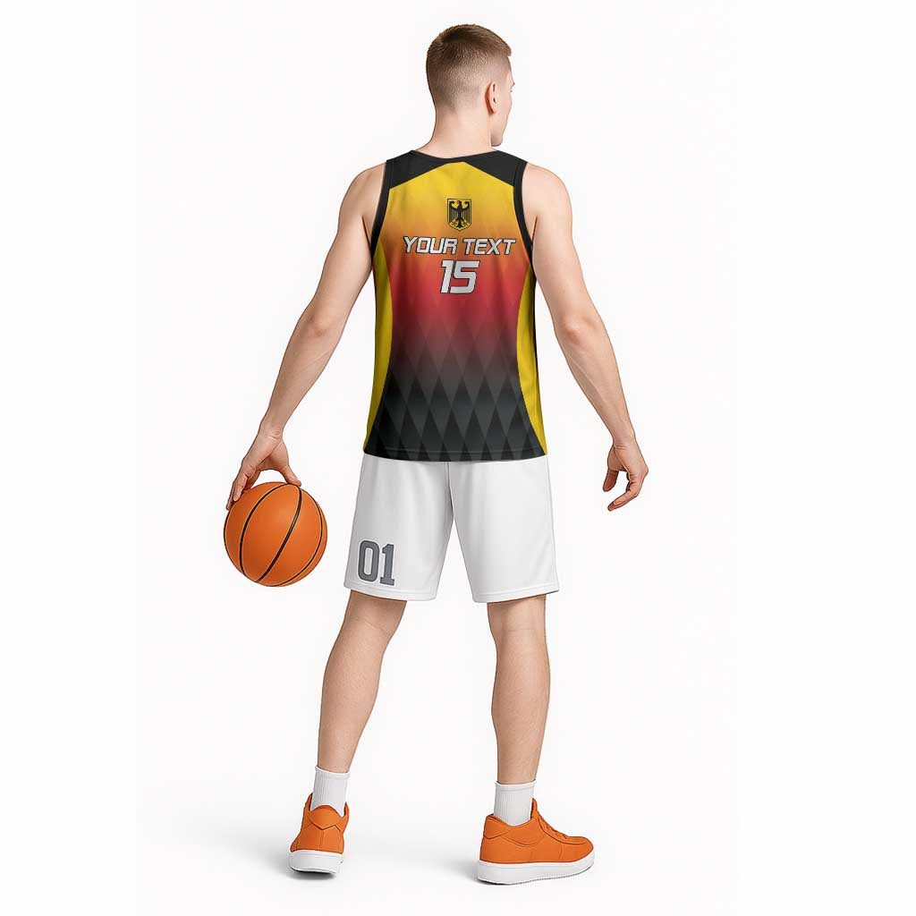 Custom Germany Basketball Basketball Jersey European Champions 2025 - Wonder Print Shop