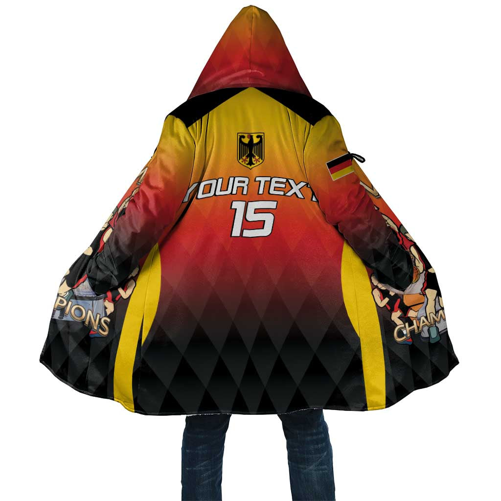Custom Germany Basketball Cloak European Champions 2025 - Wonder Print Shop
