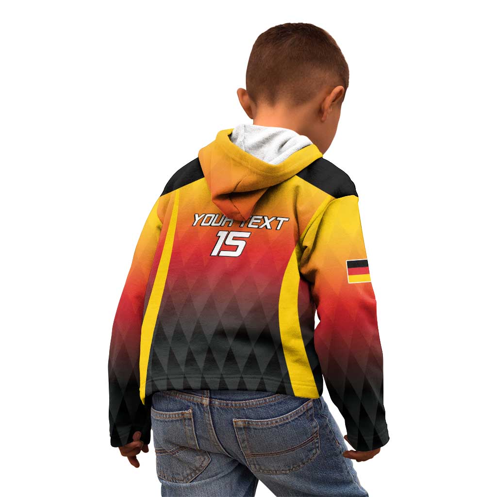Custom Germany Basketball Kid Hoodie European Champions 2025 - Wonder Print Shop