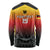 Custom Germany Basketball Long Sleeve Shirt European Champions 2025 - Wonder Print Shop