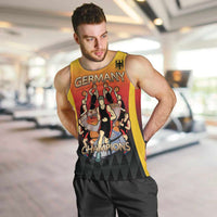 Custom Germany Basketball Men Tank Top European Champions 2025 - Wonder Print Shop