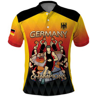 Custom Germany Basketball Polo Shirt European Champions 2025 - Wonder Print Shop