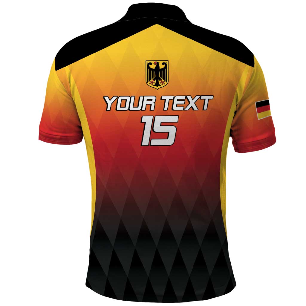 Custom Germany Basketball Polo Shirt European Champions 2025 - Wonder Print Shop