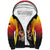 Custom Germany Basketball Sherpa Hoodie European Champions 2025 - Wonder Print Shop