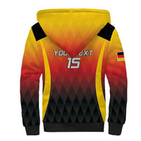 Custom Germany Basketball Sherpa Hoodie European Champions 2025 - Wonder Print Shop
