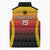 Custom Germany Basketball Sleeveless Puffer Jacket European Champions 2025 - Wonder Print Shop