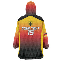 Custom Germany Basketball Wearable Blanket Hoodie European Champions 2025 - Wonder Print Shop