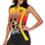 Custom Germany Basketball Women Sleeveless Polo Shirt European Champions 2025 - Wonder Print Shop