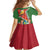 Suriname Independence Day Family Matching Summer Maxi Dress and Hawaiian Shirt Coat Of Arms With Lesser Kiskadee - Wonder Print Shop