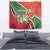 Suriname Independence Day Tapestry Coat Of Arms With Lesser Kiskadee - Wonder Print Shop