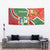 Suriname Independence Day Tapestry Coat Of Arms With Lesser Kiskadee - Wonder Print Shop