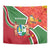 Suriname Independence Day Tapestry Coat Of Arms With Lesser Kiskadee - Wonder Print Shop