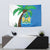 Personalised Sierra Leone Tapestry Coat Of Arms With Flag Map - Wonder Print Shop