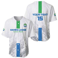 Custom Sierra Leone Football Baseball Jersey Go Leone Stars - Wonder Print Shop