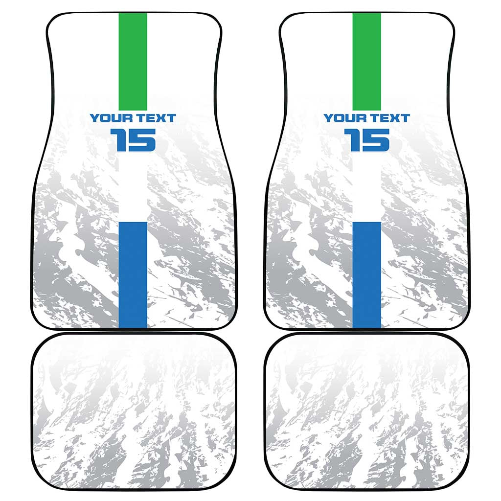 Custom Sierra Leone Football Car Mats Go Leone Stars - Wonder Print Shop