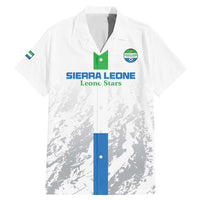 Custom Sierra Leone Football Family Matching Mermaid Dress and Hawaiian Shirt Go Leone Stars - Wonder Print Shop