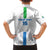 Custom Sierra Leone Football Family Matching Off Shoulder Short Dress and Hawaiian Shirt Go Leone Stars - Wonder Print Shop