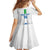 Custom Sierra Leone Football Family Matching Off Shoulder Short Dress and Hawaiian Shirt Go Leone Stars - Wonder Print Shop