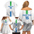 Custom Sierra Leone Football Family Matching Off Shoulder Short Dress and Hawaiian Shirt Go Leone Stars - Wonder Print Shop