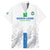 Custom Sierra Leone Football Family Matching Off Shoulder Short Dress and Hawaiian Shirt Go Leone Stars - Wonder Print Shop
