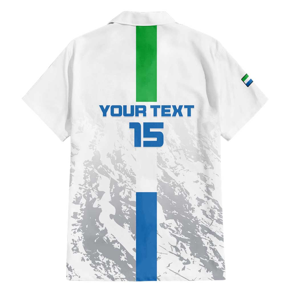 Custom Sierra Leone Football Family Matching Puletasi and Hawaiian Shirt Go Leone Stars - Wonder Print Shop