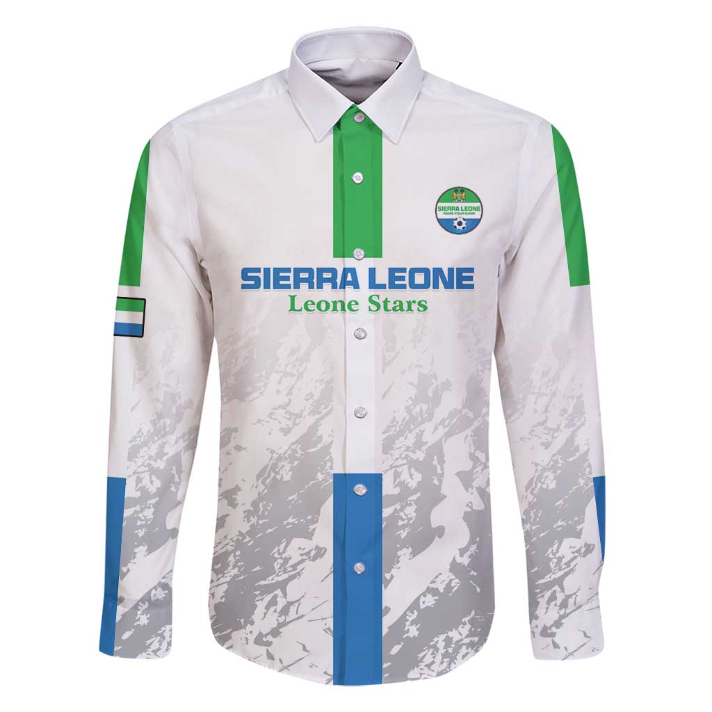 Custom Sierra Leone Football Family Matching Summer Maxi Dress and Hawaiian Shirt Go Leone Stars - Wonder Print Shop