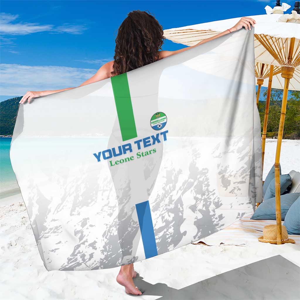 Custom Sierra Leone Football Sarong Go Leone Stars - Wonder Print Shop