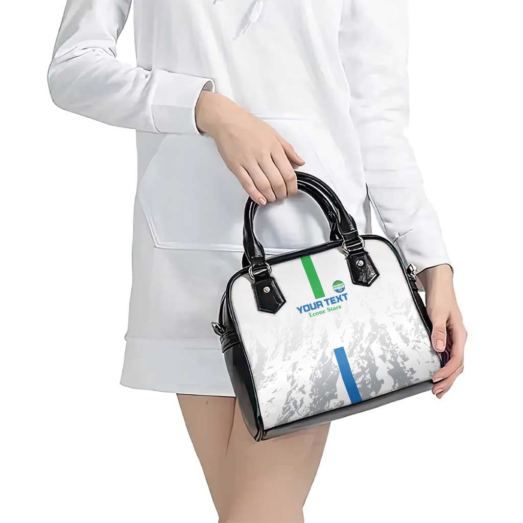 Custom Sierra Leone Football Shoulder Handbag Go Leone Stars