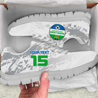 Custom Sierra Leone Football Sneakers Go Leone Stars