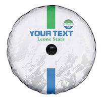 Custom Sierra Leone Football Spare Tire Cover Go Leone Stars - Wonder Print Shop